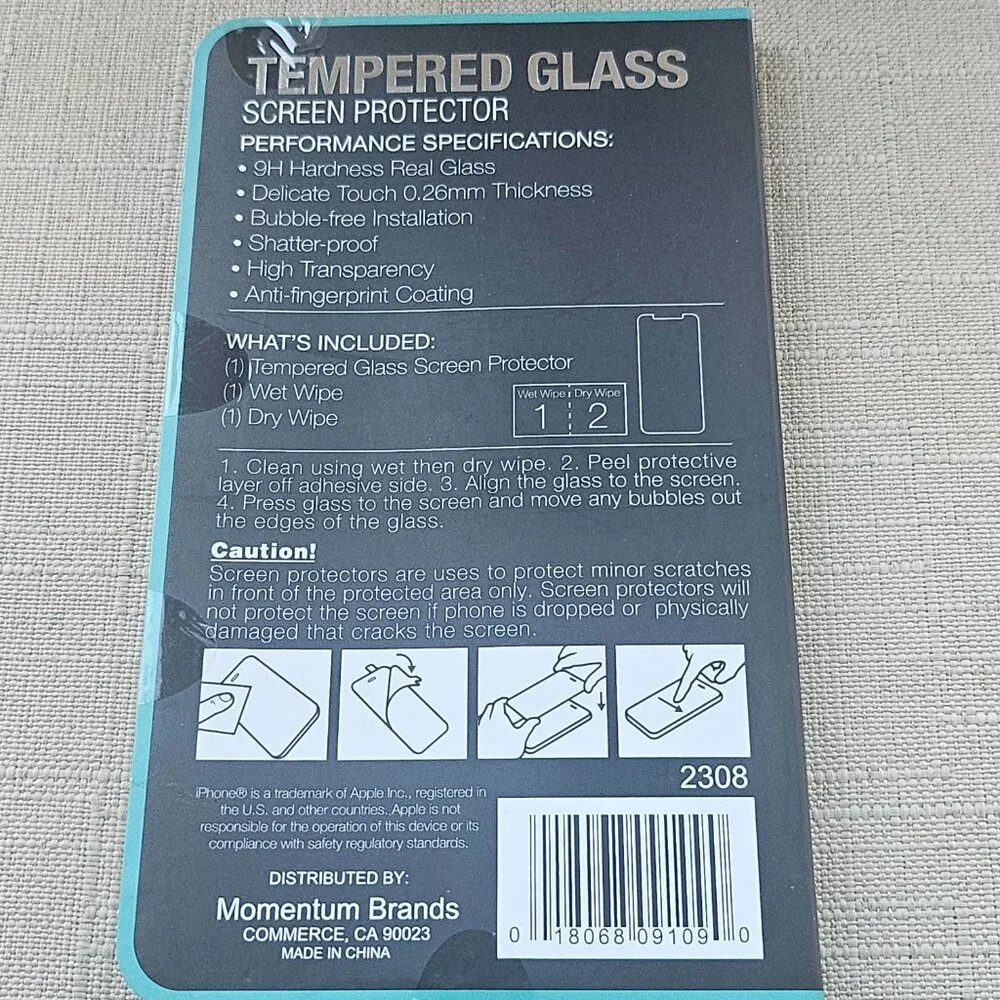Screen Protector for phone 12 and 12 Pro Unbranded Tempered Glass Screen Protect